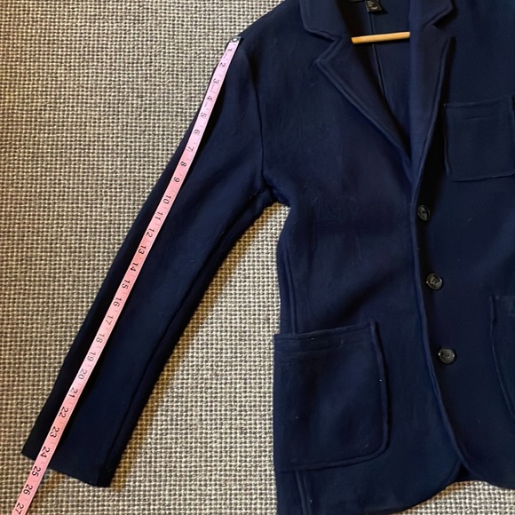 Lachlan Navy 100% Wool Blazer Women’s Small - Picture 14 of 14